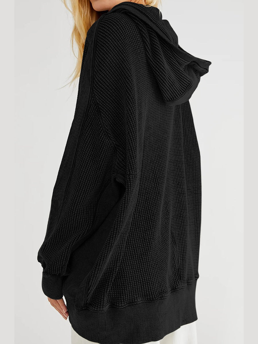 Zip-Up Long Sleeve Jacket nicholesgifts