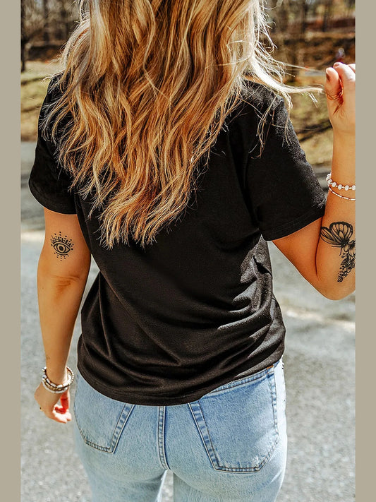 Full Size Ghost Round Neck Short Sleeve T-Shirt nicholesgifts