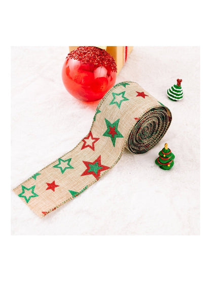 Christmas Polyester Ribbon nicholesgifts