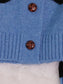 Button-Front Contrast Trim Cardigan nicholesgifts