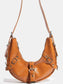 Fame Multi Belt Strap Accent Shoulder Bag nicholesgifts