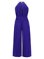 Cutout Tied Pleated Sleeveless Jumpsuit nicholesgifts