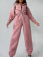 Hooded Zip-Up Long Sleeve Jumpsuit nicholesgifts