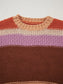 Colorblock Striped Round Neck Sweater nicholesgifts