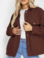 Button Down Denim Jacket nicholesgifts