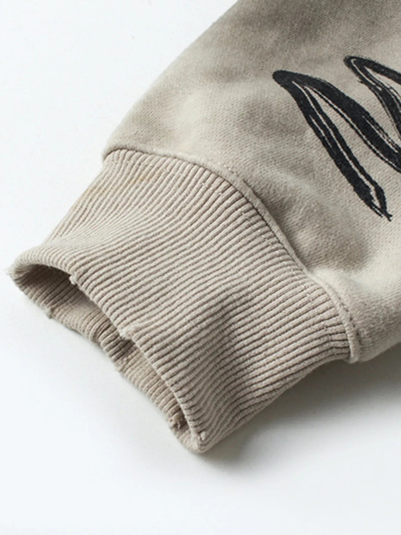 Men's Oversized Letter Graphic Zip-Up Hoodie NicholesGifts