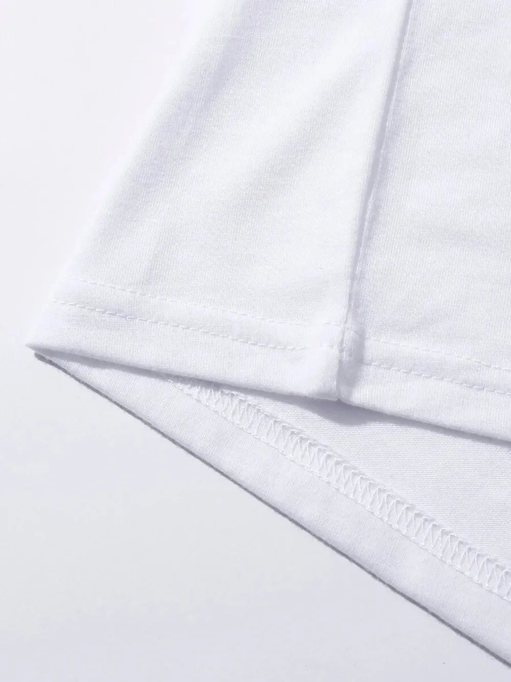 Rabbit Round Neck Short Sleeve T-Shirt Trendsi