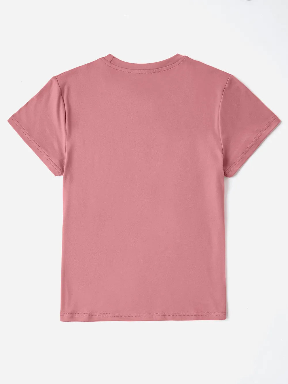 Rabbit Round Neck Short Sleeve T-Shirt nicholesgifts