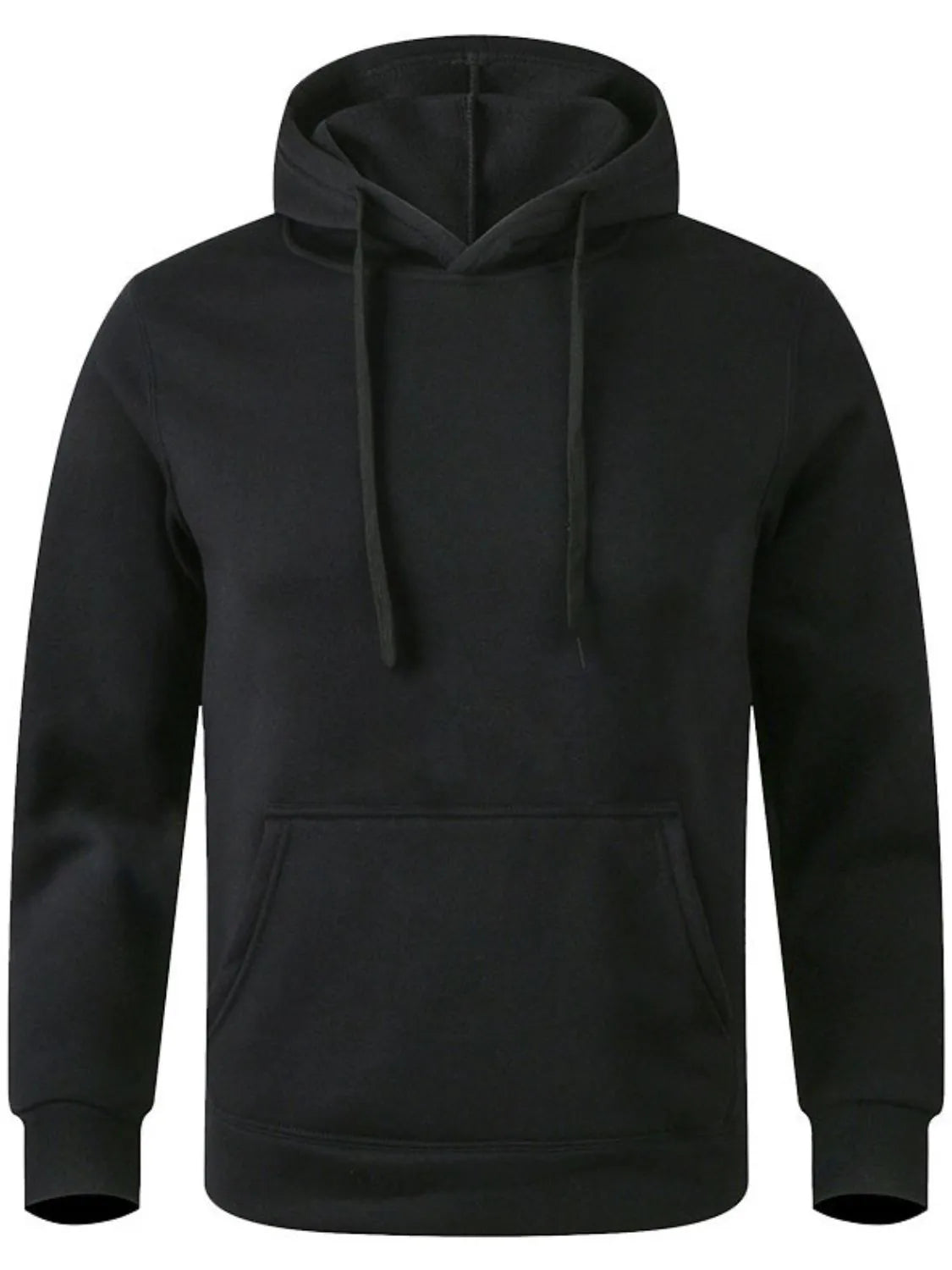 Men's Full Size Drawstring Long Sleeve Hoodie Plus Size NicholesGifts