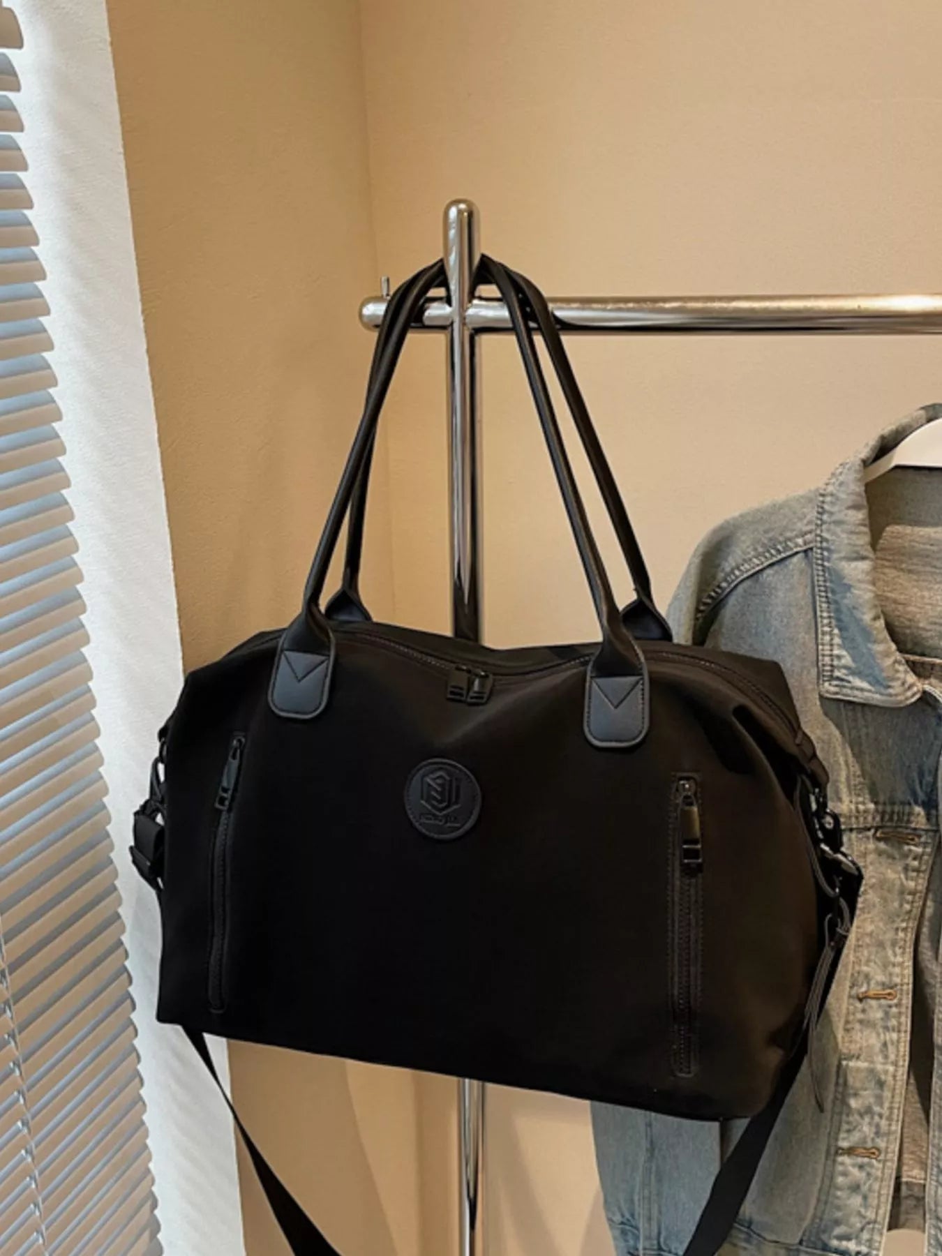 Adjustable Shoulder Strap Travel Duffel Bag nicholesgifts