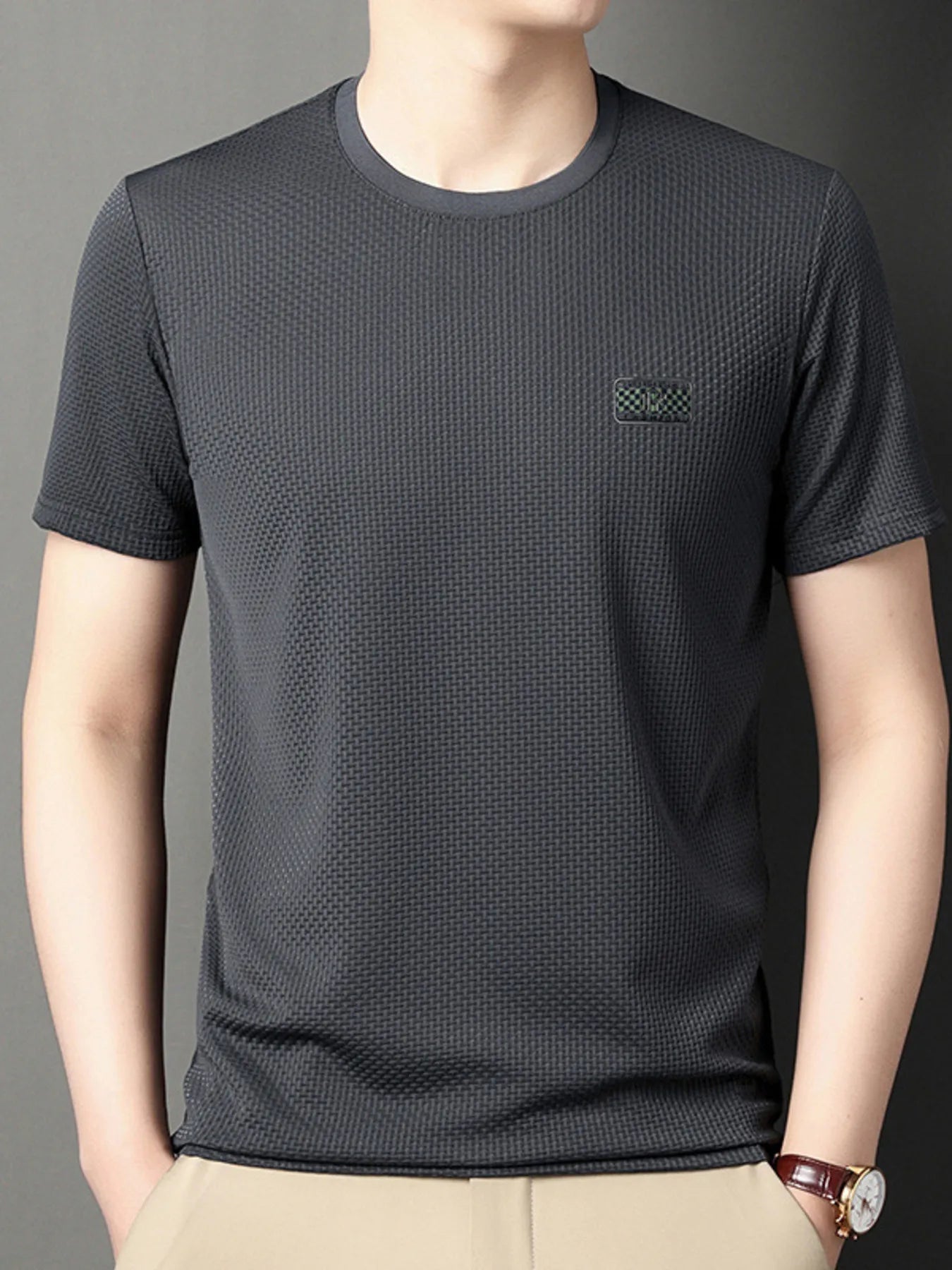 Men's Plus Size Breathable Short Sleeve T-Shirt NicholesGifts