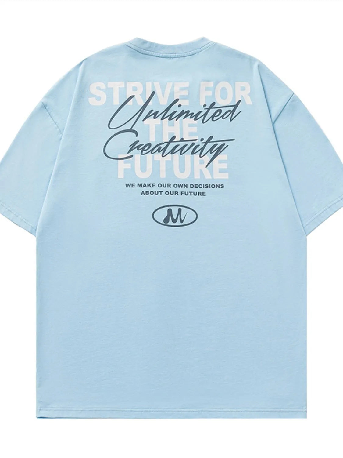 Men's Plus Size Letter Graphic Round Neck Half Sleeve T-Shirt NicholesGifts