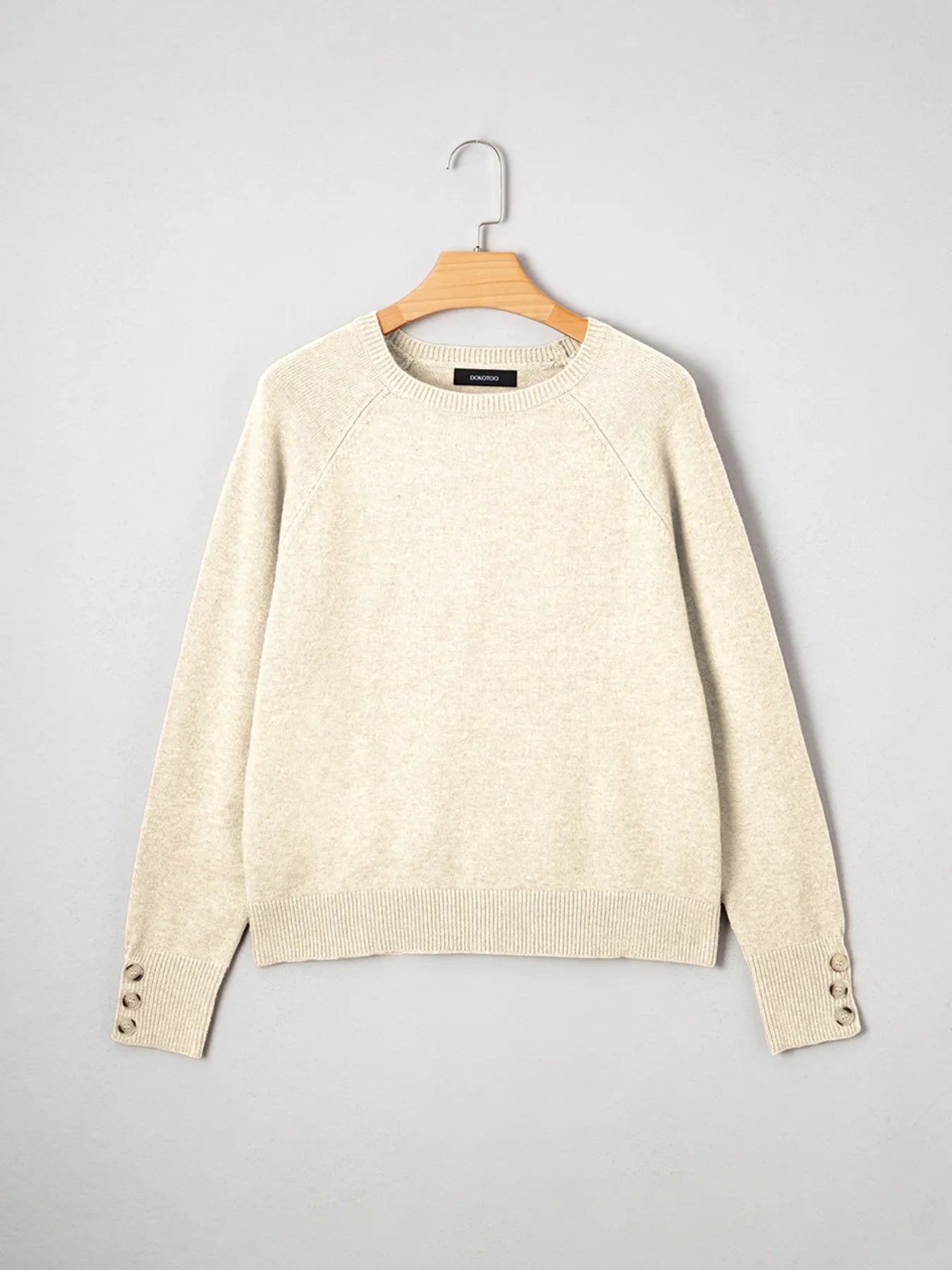 Crew Neck Long Sleeve Sweater