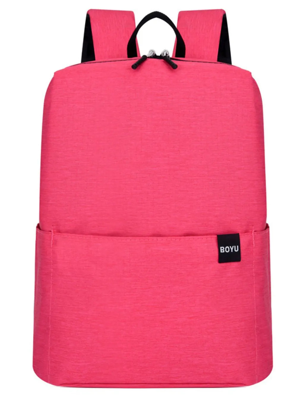 Solid Color Nylon Backpack Bag nicholesgifts