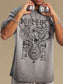 Men's Graphic Round Neck Half Sleeve T-Shirt nicholesgifts