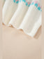 Christmas Tree Ribbed Hem Dropped Shoulder Sweater nicholesgifts