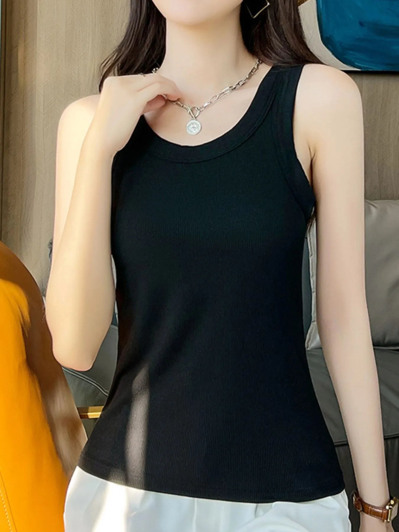 Scoop Neck Tank Top NicholesGifts