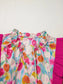 Floral Ruffle Layered Sleeve Blouse nicholesgifts