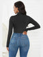 Turtleneck Long Sleeve Bodysuit nicholesgifts