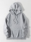 Drawstring Dropped Shoulder Hoodie Trendsi