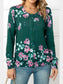 Woven Right Floral Button Front Round Neck Cardigan nicholesgifts