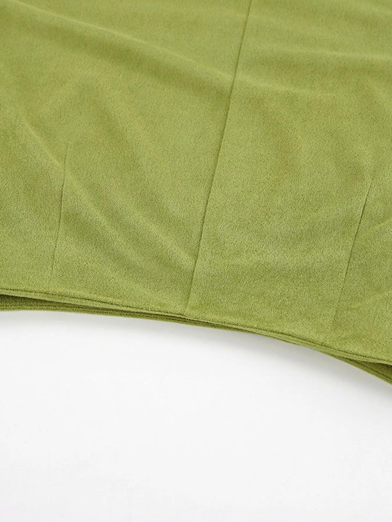 Women Solid Color Midi Skirt nicholesgifts