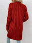 Women Cable-Knit Button Down Cardigan with Pockets nicholesgifts