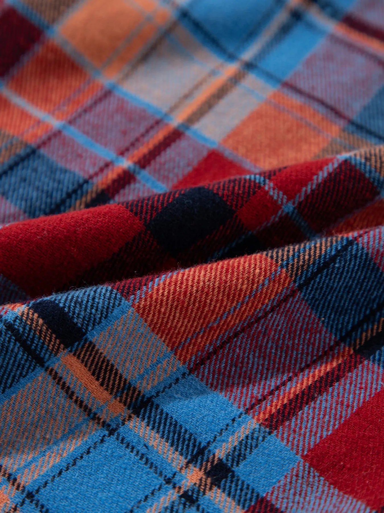 Plaid Button Up Long Sleeve Shirt Trendsi