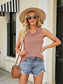 Cowl Neck Knit Vest nicholesgifts