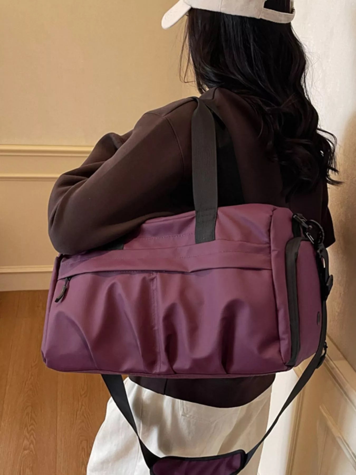 Oxford Cloth Travel Duffel Bag nicholesgifts