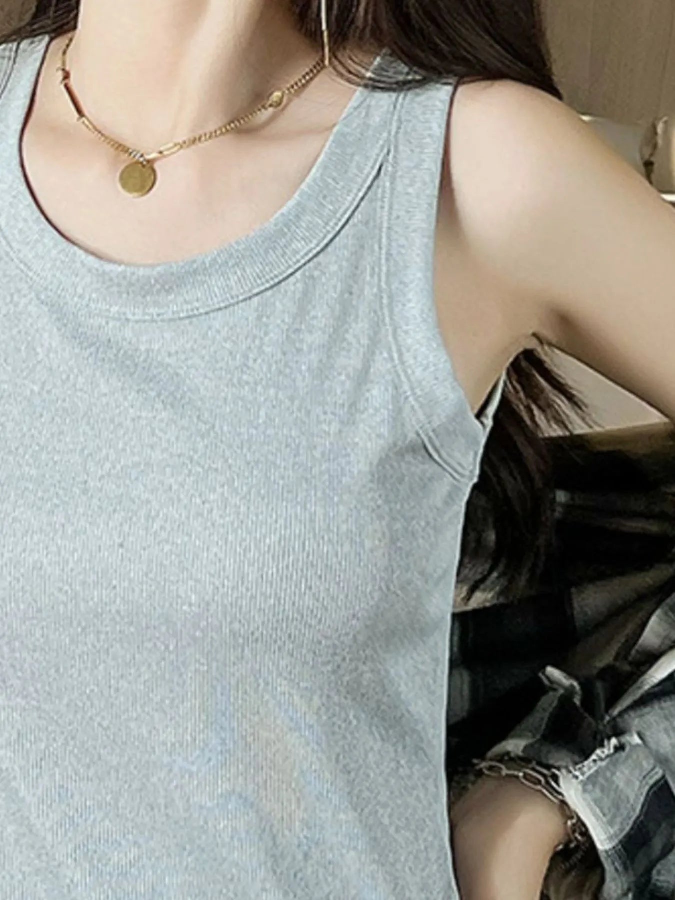 Scoop Neck Tank Top NicholesGifts