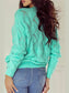 Elegant Texture V-Neck Knit Top nicholesgifts