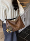 Leather Adjustable Strap Shoulder Bag nicholesgifts