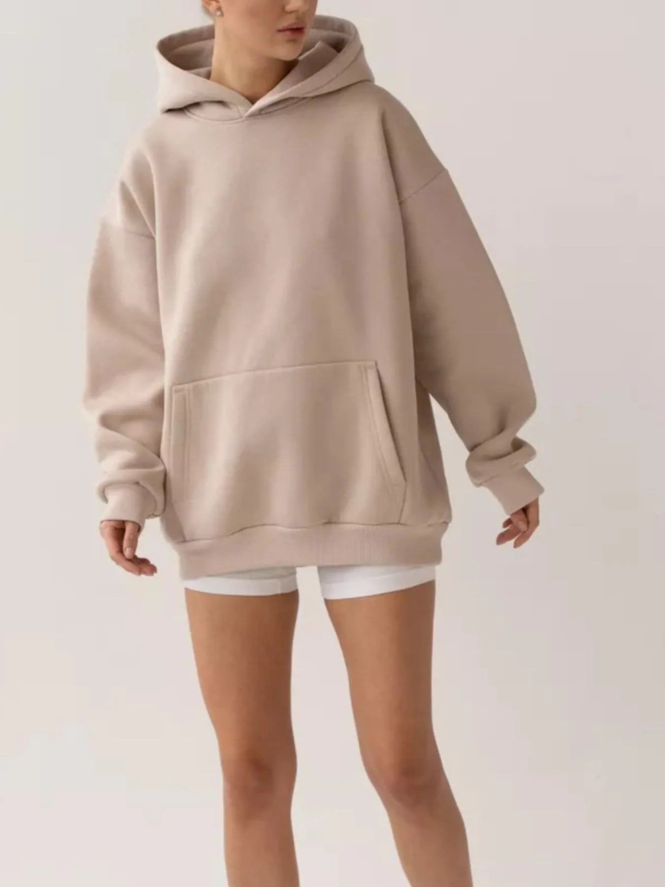 Kangaroo Pocket Long Sleeve Hoodie
