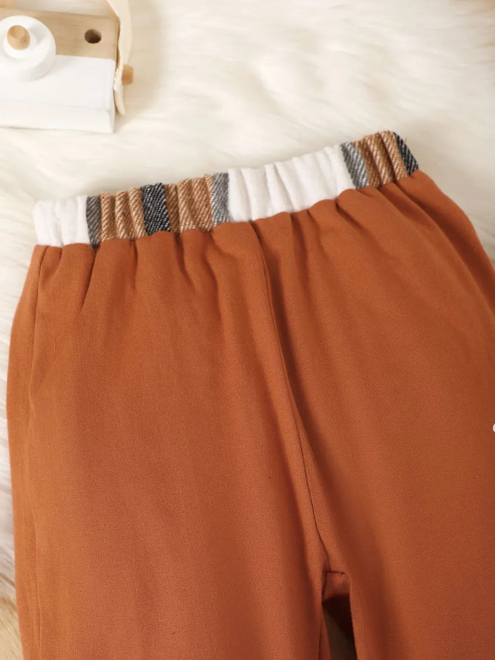 Color Block Button Up Top and Pants Set NicholesGifts