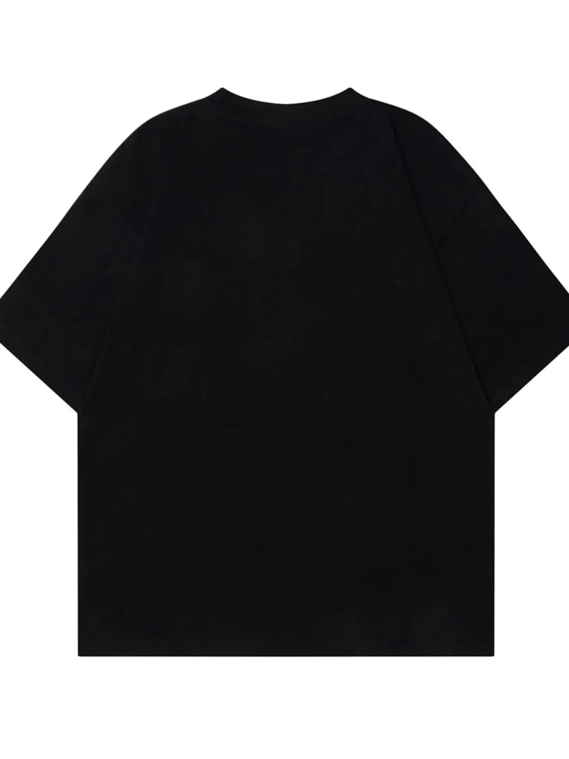 Men's Oversized Graphic Round Neck T-Shirt Trendsi