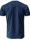Men's Full Size Casual Henley T-Shirt with Contrast Stitching and Pocket Plus Size nicholesgifts