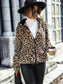 Leopard Zip-Up Hooded Jacket nicholesgifts
