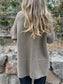 Full Size Texture Knit Longline Coat Plus Size nicholesgifts