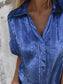 Full Size Collared Neck Short Sleeve Shirt Plus Size nicholesgifts