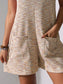Full Size Button Front Romper with Pockets Plus Size nicholesgifts