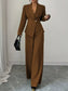 One Button Blazer and Pants Set nicholesgifts