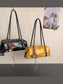 Leather Shoulder Bag with Charm nicholesgifts