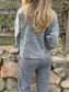 Full Size Washed Round Neck Top and Drawstring Pants Set Plus Size nicholesgifts