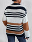 Striped Round Neck Sweater nicholesgifts