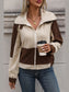 Perfee Color Block Zip Up Pocketed Jacket nicholesgifts