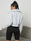 Houndstooth Zip-Up Jacket nicholesgifts