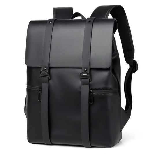PU Leather Adjustable Strap Backpack Bag Trendsi