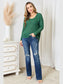 Culture Code Full Size Scoop Neck Patch Pocket Top nicholesgifts