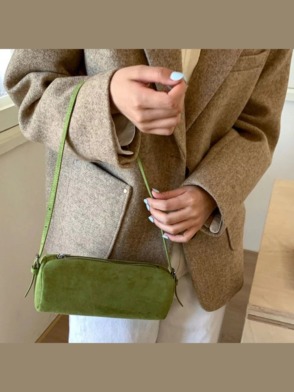 Retro Cylinder Shoulder Bag nicholesgifts